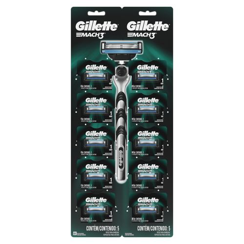 Repuestos Para Afeitar Gillette Mach3 - 10 Unidades