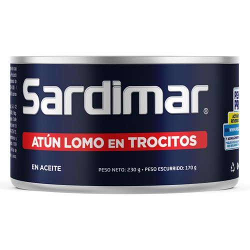 Atún Sardimar Lomo En Trocitos En Aceite - 230gr