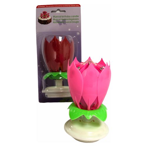 Vela Fantasy Flor Melodia - 1 Unidad