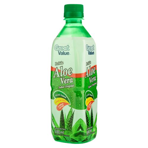 Bebida Great Value Aloe Vera -500ml