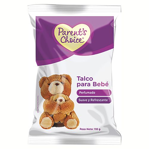 Talco Parent Choice Para Bebe Suave Perf - 110gr