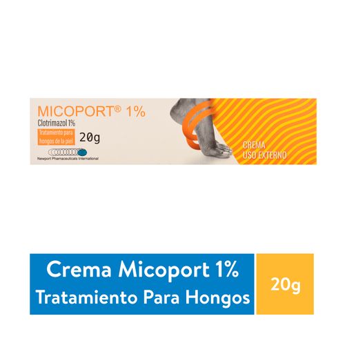 Crema Newport Micoport tratamiento para hongos en la piel - 20 g