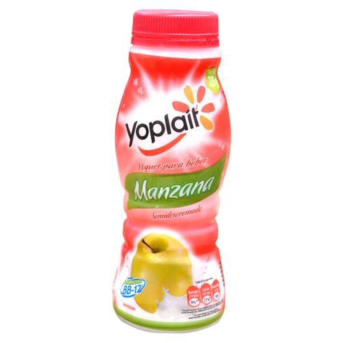 Yogurt Yoplati Líqudo Manzana -235gr