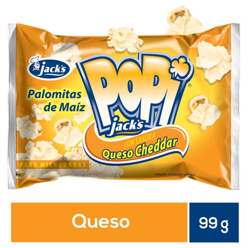 Palomitas De Maíz Jack´s Sabor Queso Cheddar - 99g