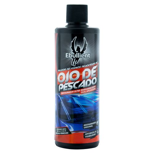 Pulidor Ebullient de Vidrios Removedor de Ojo De Pescado y de Facil Uso - 236.5ml