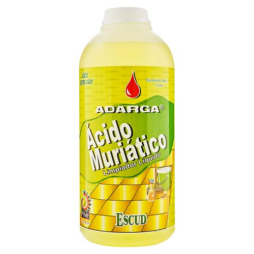 Acido Adarga Muriatico Escud Limpiador Listo para Usar - 1000ml