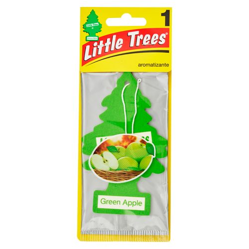 1 Pack Aromatizante  Little Tree para Carro Pinito Manzana  - 1 unidad