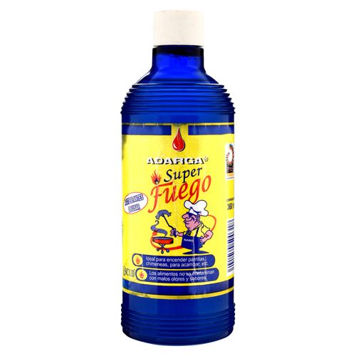 Encendedor Super Fuego Escudo Aditivo Inflamable para parrillas - 360ml