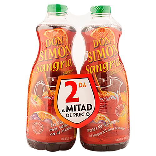 2 Pack Sangría Don Simon -3000ml