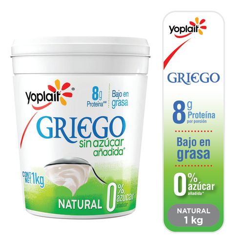 Yogurt Yoplait Griego Natural - 1000 g