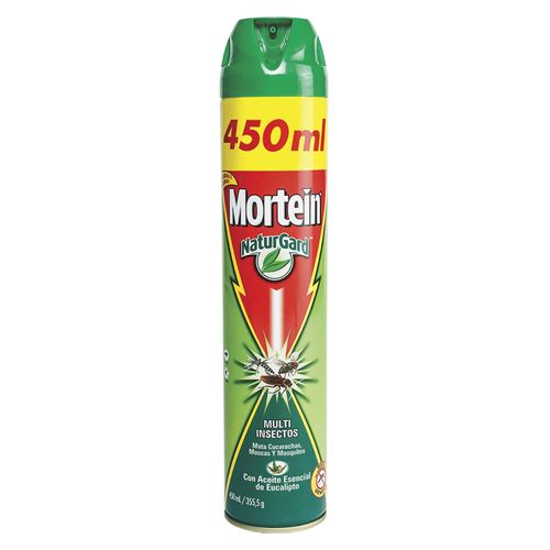 Insecticida Mortein Multi Insectos Eucalipto Aerosol -450ml