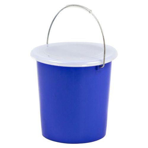 Cubeta Guateplast Pintura con Tapa color Azul - 1gl