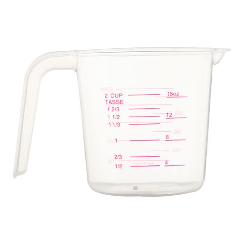 Taza Medidora Transparente 500 Ml