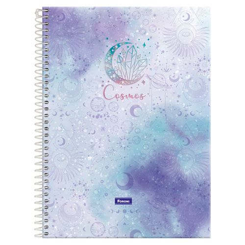 Cuaderno Foroni Tapa Dura Cosmos 80 Hojas