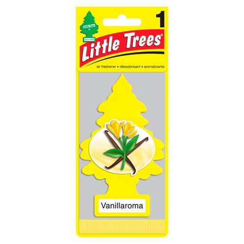 1 Pack Aromatizante  Little Tree para Carro Vainillaroma  - 1 unidad