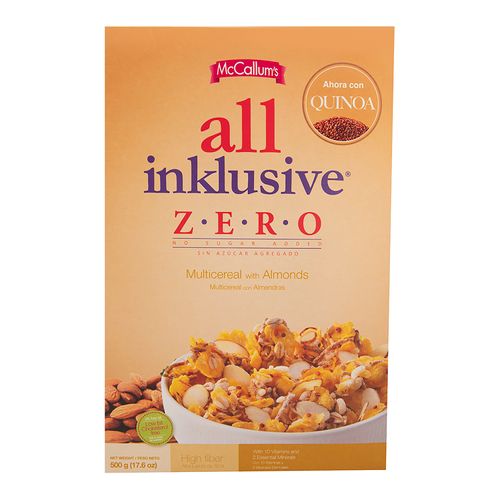 Cereal Multigrano Mc Callums All Inklusive, Almendras -500 g