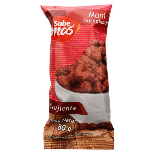 Maní Sabemas Garapiñado -80gr