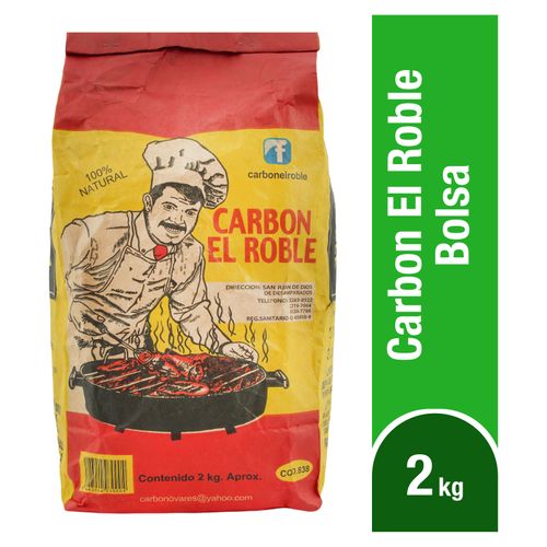 Carbon El Roble bolsa - 2 kg