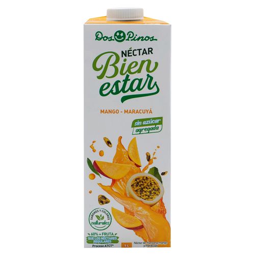 Néctar Dos Pinos, Light, sabor mango maraguyá, UHT -1L