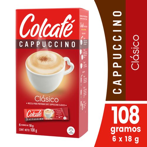 Café ColCafé Mezcla Cappuccino 108gr