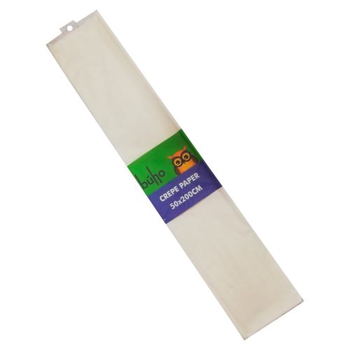 Papel Crepe Buho Blanco Blister 1