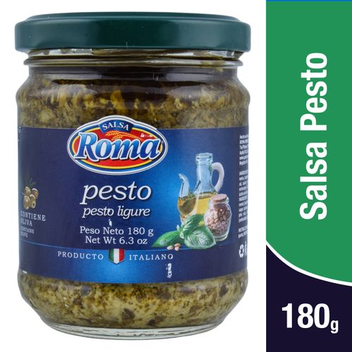 Salsa Roma pesto ligure con aceite de oliva - 180 g