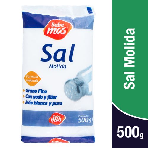 Sal Sabemas Refinada Bolsa - 500gr