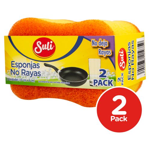 Esponja Suli No Rayas 2 Unidades