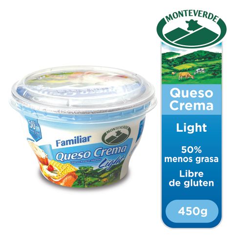 Queso crema Monteverde light - 450 g