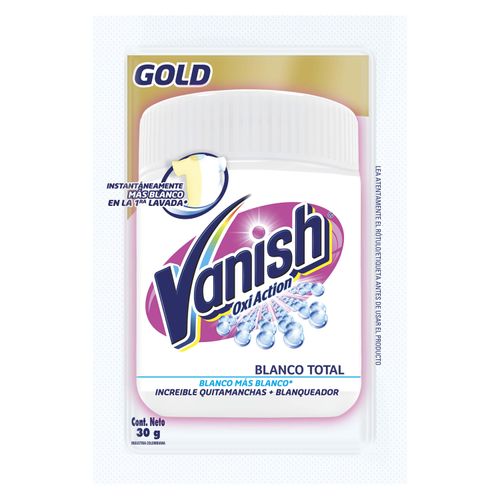 Quitamanchas Vanish® en Polvo para Ropa Blanca -30 g