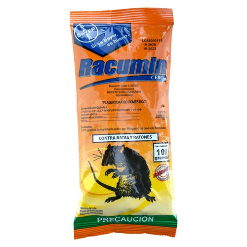 Raticida Racumin de bayer - 100 g