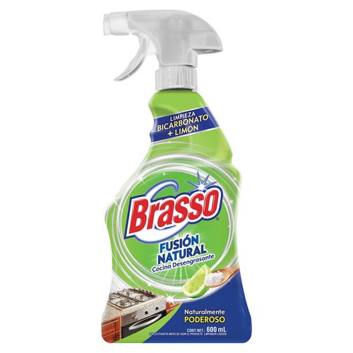 Brasso Limpiador Antigrasa Fusión Natural Rociador -  600 ml