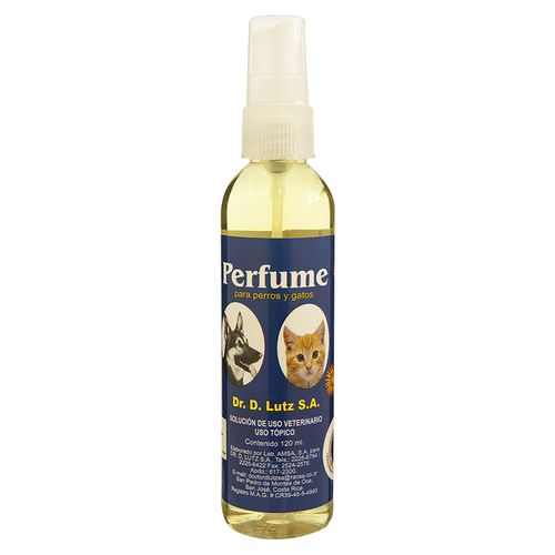 Perfume Dr Lutz Para Perros Y Gatos - 120ml