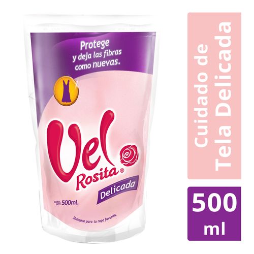 Detergente Líquido Vel Rosita Delicada Doypack - 500ml