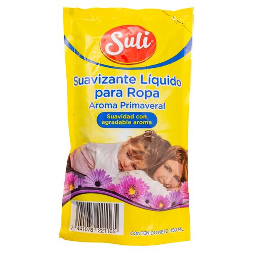 Suavizante Suli aroma primaveral bolsa -450ml