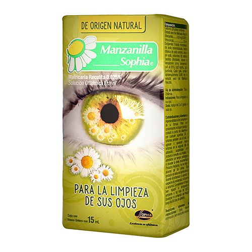 Gotas Para Los Ojos De Manzanilla Sophia -15 ml