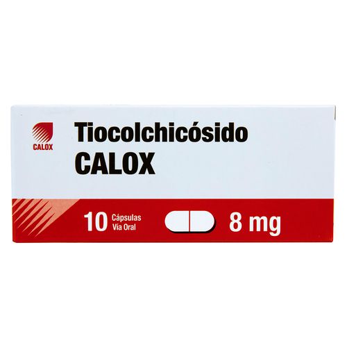 Tiocolchicosido C 8Mg, Precio indicado por unidad
