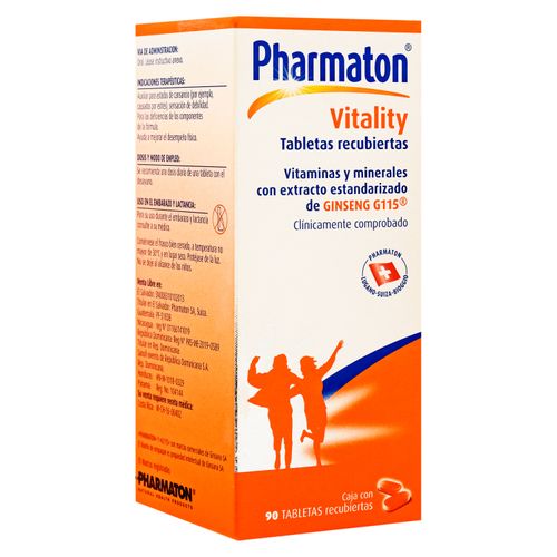 Pharmaton Vitality X90 Tab