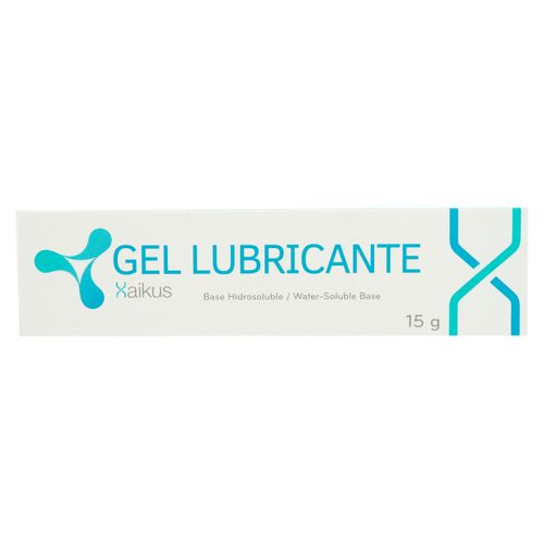 Gel lubricante Xaikus base hidrosoluble - 15 g
