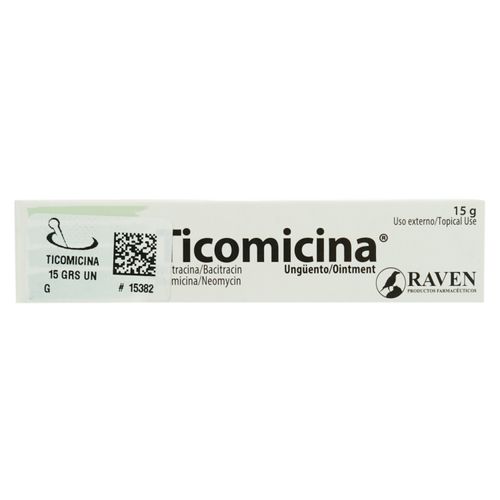 Ungüento Raven ticomicina para uso tópico - 15 g