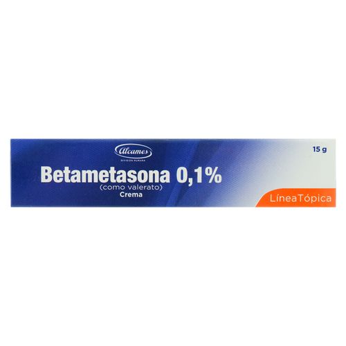Betametasona Crema Alcames 0.1% 15 Gr