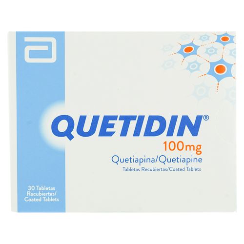 Quetidin Abbot 100 Mg X 30 Tabletas