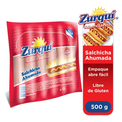 Salchicha Zurquí ahumada - 500 g