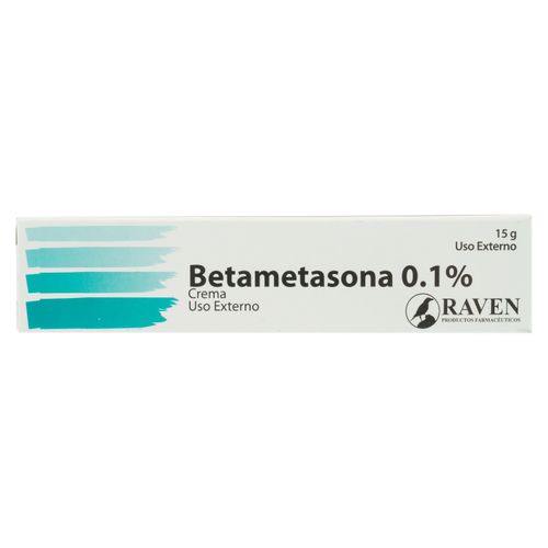 Betametasona 0.1% Crema Raven -15 gr