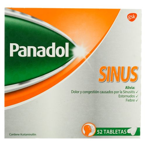 Antigripal Panadol Sínusítis, Precio indicado por unidad