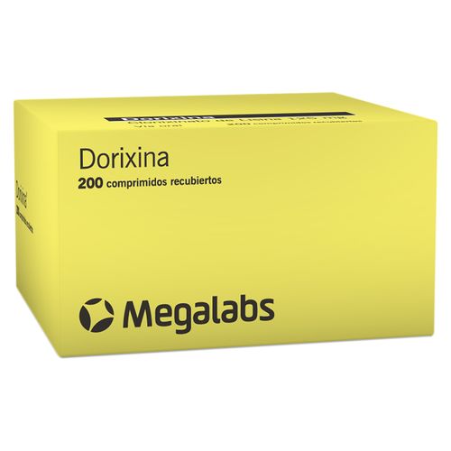 Dorixina 125 Mg, Precio indicado por unidad