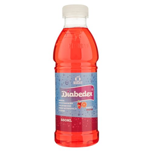 Bebida hipotónica Diabedex sabor a frutas - 550 ml