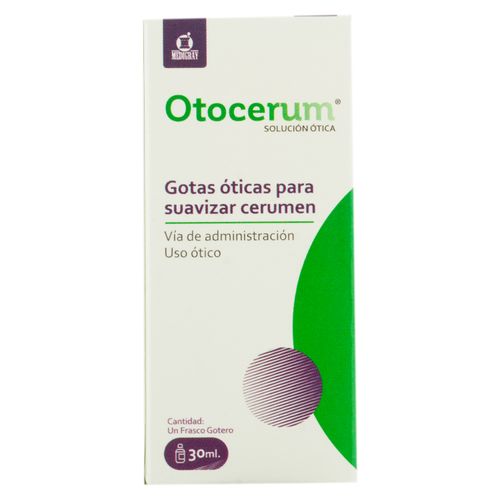 Gotas óticas Otocerum para suavizar cerumen - 30 ml