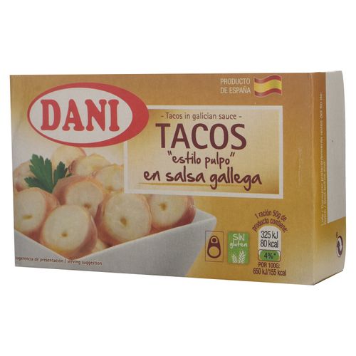 Tacos Dani en salsa gallega - 45.36 g