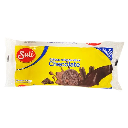 Galleta Suli cubierta de chocolate - 410 g